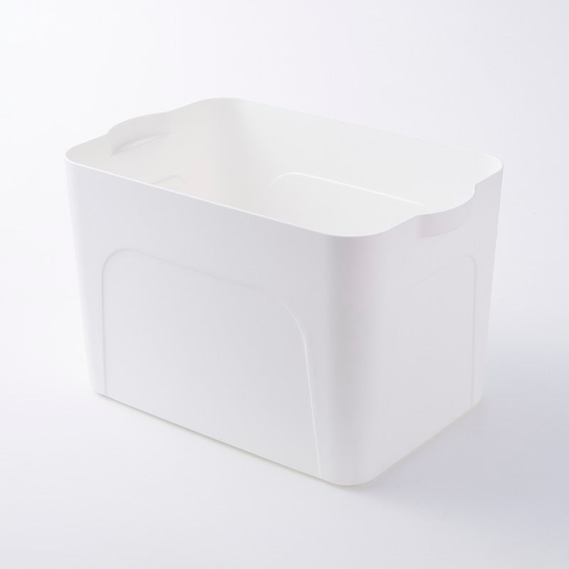スタック収納Ｌ　ふたホワイト