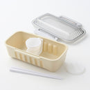 ランチボックス（１段、グレー）