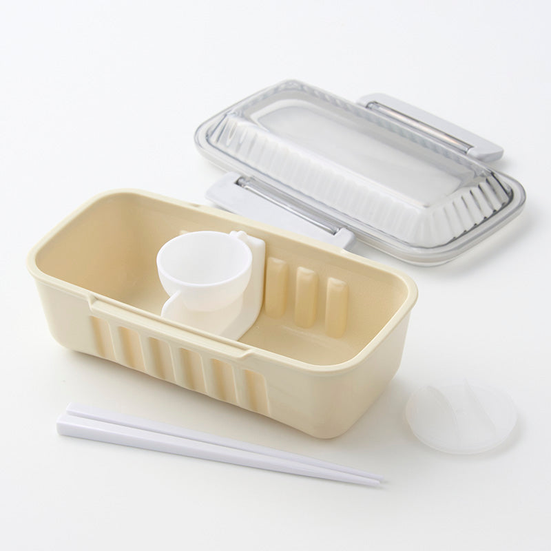 ランチボックス（１段、グレー）