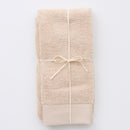 オーガニックコットン　フェイスタオル（ベージュ）