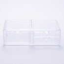 透明ケース（短型、三段引き）