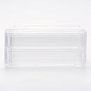 透明ケース（短型、三段引き）