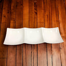 ニューボン３連角皿