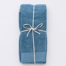 オーガニックコットンフェイスタオル（ブルー）