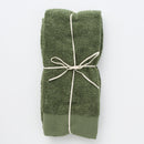 オーガニックコットンフェイスタオル（カーキ）