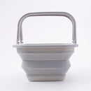 折りたたみソフトバスケット（グレー）