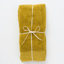 オーガニックコットンフェイスタオル（イエロー）