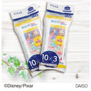 ノンアルコールポケットウェットティッシュ、１０枚、３個（ピクサー）ＭＣ、ＤＣ４