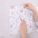 リメイクシート（ディズニープリンセス）花柄