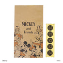 クラフトバッグ、角底、Ｍ、５枚（ミッキー＆フレンズ）