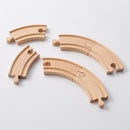 湾曲レール小６本入