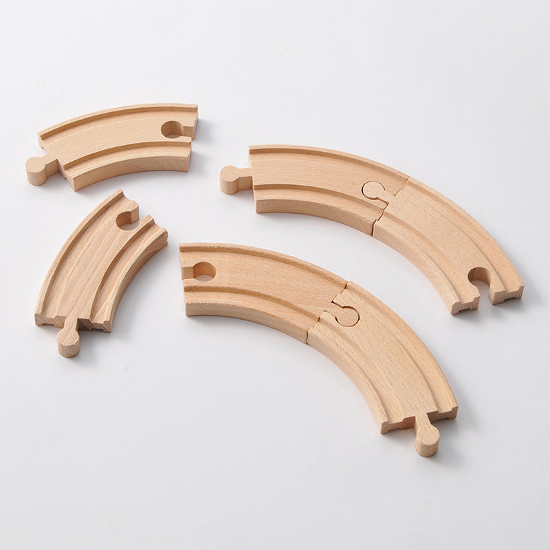 湾曲レール小６本入