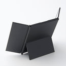 三面鏡スタンドミラー（黒）