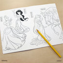 ぬりえ（ディズニープリンセス）