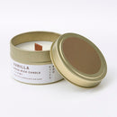 キャンドル（木芯、バニラ）