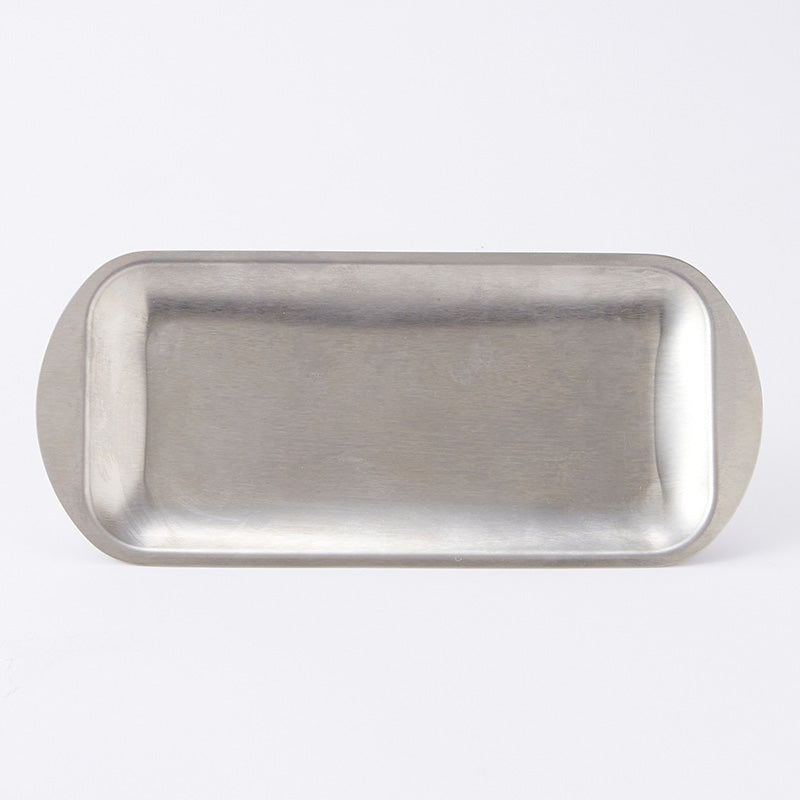 インテリアダイカットトレー（シルバーカラー）２４ｃｍ×１０．７ｃｍ×１ｃｍ
