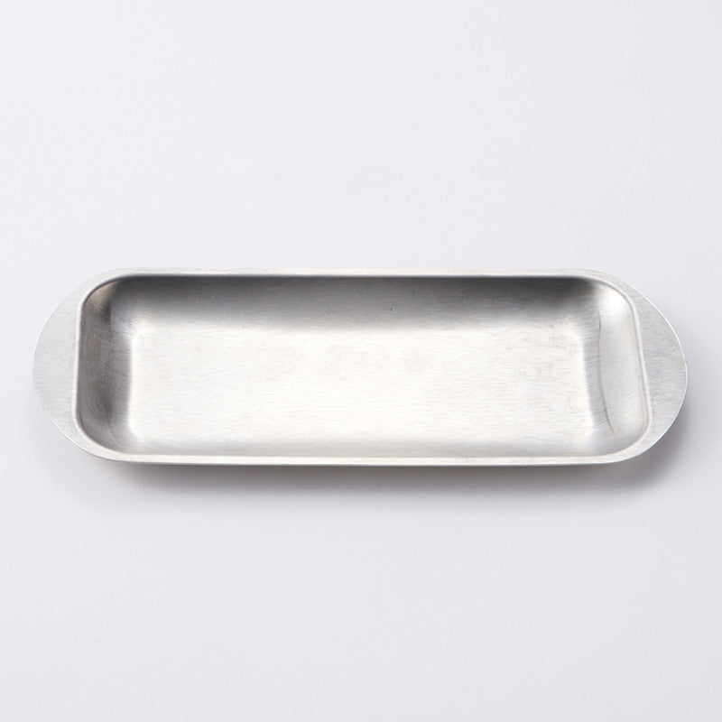 インテリアダイカットトレー（シルバーカラー）２４ｃｍ×１０．７ｃｍ×１ｃｍ