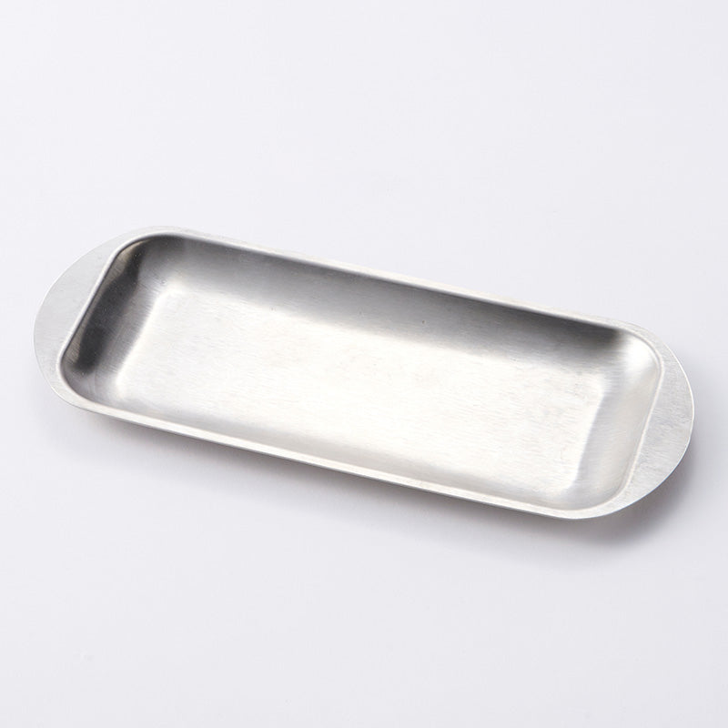 インテリアダイカットトレー（シルバーカラー）２４ｃｍ×１０．７ｃｍ×１ｃｍ