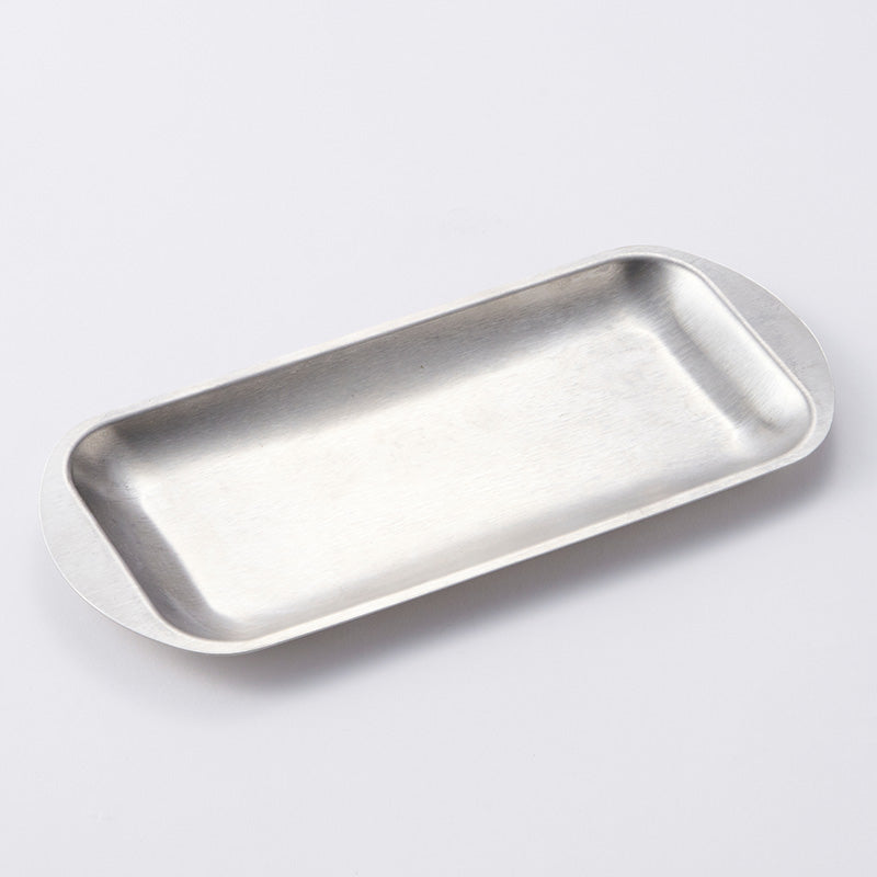 インテリアダイカットトレー（シルバーカラー）２４ｃｍ×１０．７ｃｍ×１ｃｍ