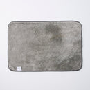 リバーシブルバスマット（強撚糸、ツートーンカラー、グレー）