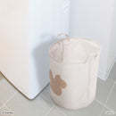 刺繍付収納バッグ（ミッキーアイコン／ミニーアイコン）