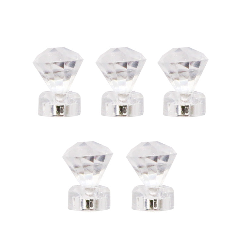 強力マグネット（クリアタイプ、ジュエル型、５個）