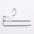 滑りにくいスラックスハンガー（クールグレー、２本）