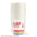 ペーパーカップ（コカ・コーラ、ＳＳＣＤ、ロゴ＆ボトル、１８個）