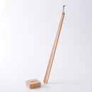 ブナの木靴べらスタンドセット長さ５５ｃｍ