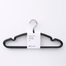 ノンスリップハンガー（１０本、ＢＫ）