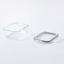 レンジＯＫ耐熱ガラス密閉容器（レクタングル型）３７０ｍＬ