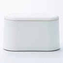 卓上用蓋付ゴミ箱（ワンプッシュ式、ＷＨ）