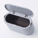 卓上用蓋付ゴミ箱（ワンプッシュ式、ＧＹ）