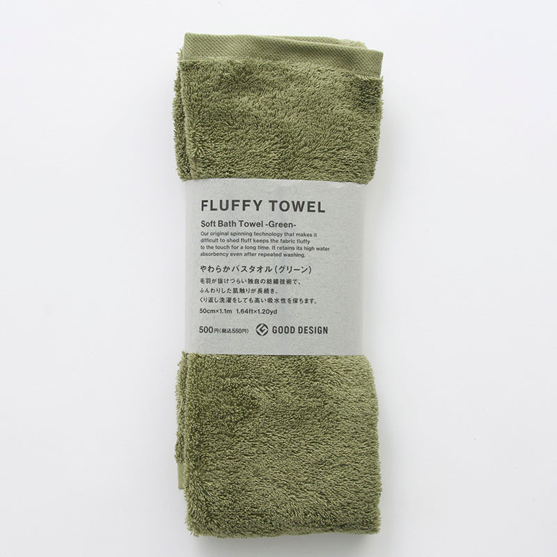 ＦＬＵＦＦＹＴＯＷＥＬやわらかバスタオル（ＧＲ）