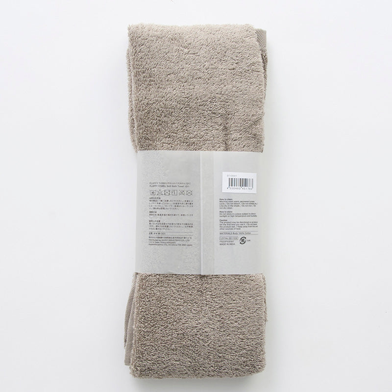 ＦＬＵＦＦＹＴＯＷＥＬやわらかバスタオル（ＧＹ）