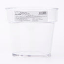 トレイ付クリア植木鉢（４号）