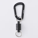 マグネットリリーサー付イヤーシェイプカラビナ（ＢＫ）