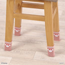 テーブル＆イス脚カバー、４枚（ミッキーアイコン／ミニーアイコン）