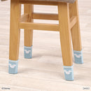 テーブル＆イス脚カバー、４枚（ミッキーアイコン／ミニーアイコン）