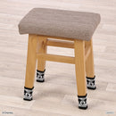 テーブル＆イス脚カバー、４枚（ミッキー）