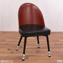 テーブル＆イス脚カバー、スリム、４枚（ミッキー）