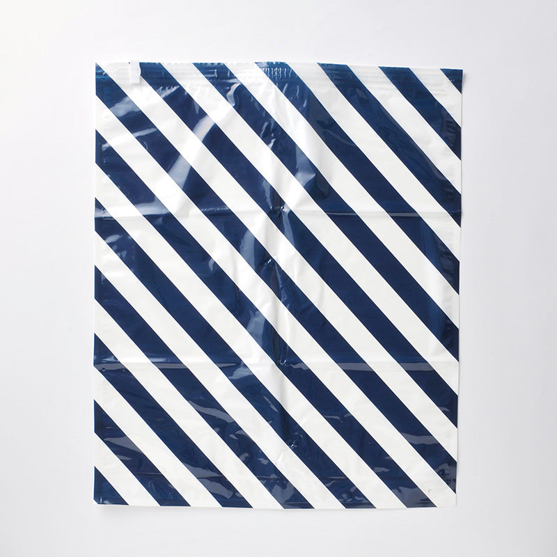 トラベル圧縮袋セット（レジメンタルストライプ、４枚）