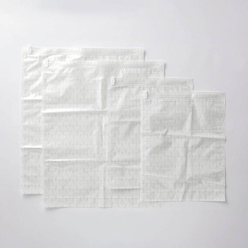 トラベル圧縮袋セット（アローズパターン、４枚）