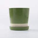 陶器植木鉢（ＧＲ）直径１２ｃｍ