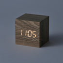 ＬＥＤ木目調デジタル時計（ライトブラウン）