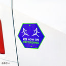 ドライブレコーダーマーク、ステッカータイプ（エヴァンゲリオン）Ａ