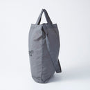 ２ＷＡＹショルダーバッグ（くしゅっとコンパクト、ショートロゴ、ＧＹ）