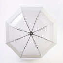 バイカラービニール傘（グレー）