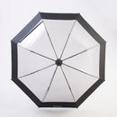 バイカラービニール傘（ブラック）