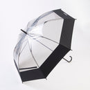 バイカラービニール傘（ブラック）